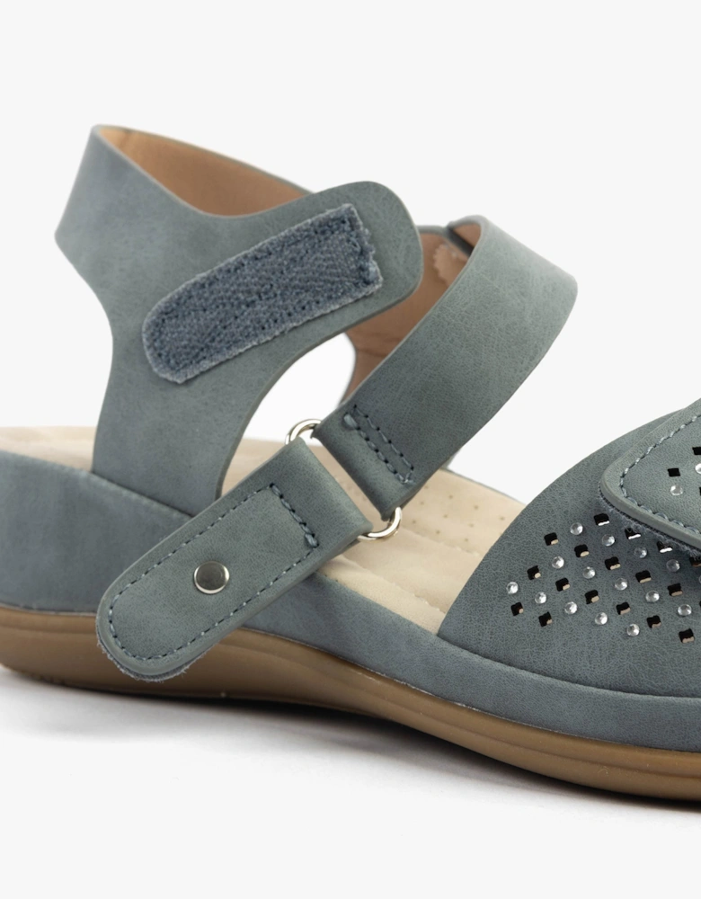 LUNA Womens Sandals Navy
