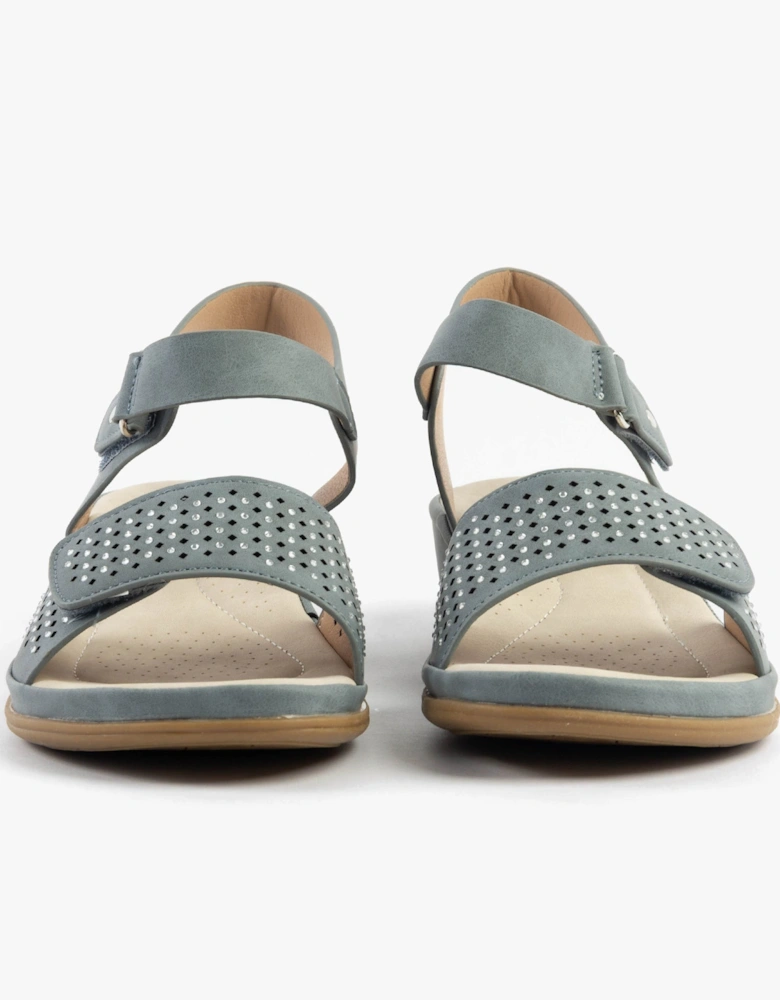 LUNA Womens Sandals Navy