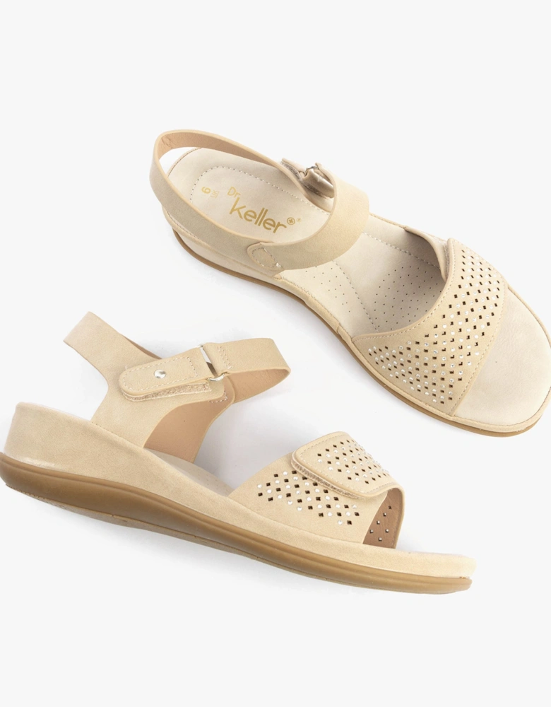 LUNA Womens Sandals Beige