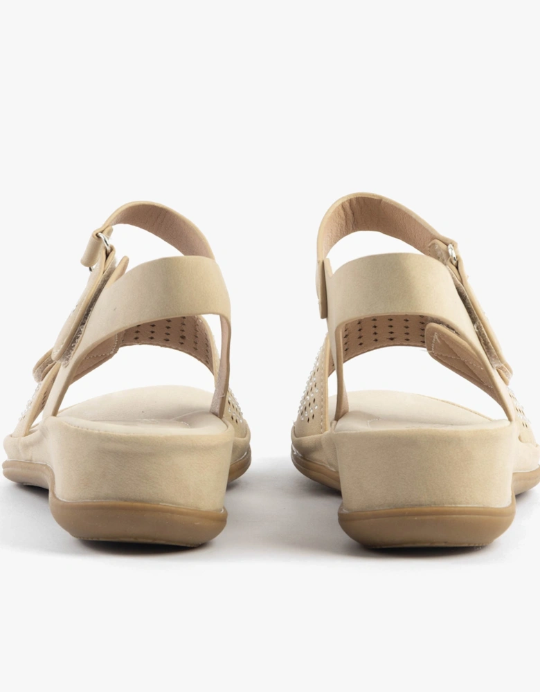 LUNA Womens Sandals Beige