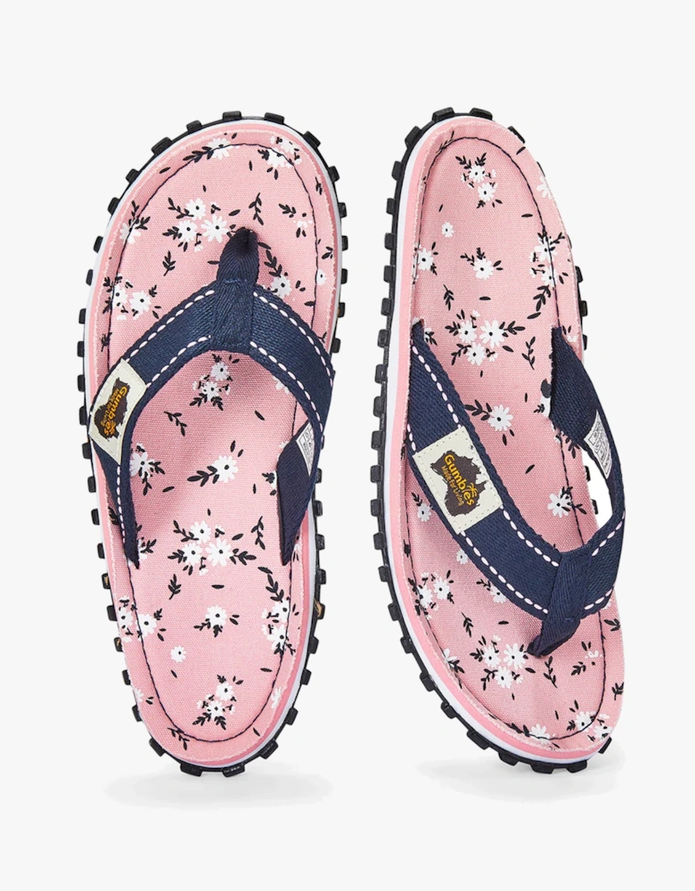 FFISL046 ISLANDER Ladies Flip-Flops Ditsy