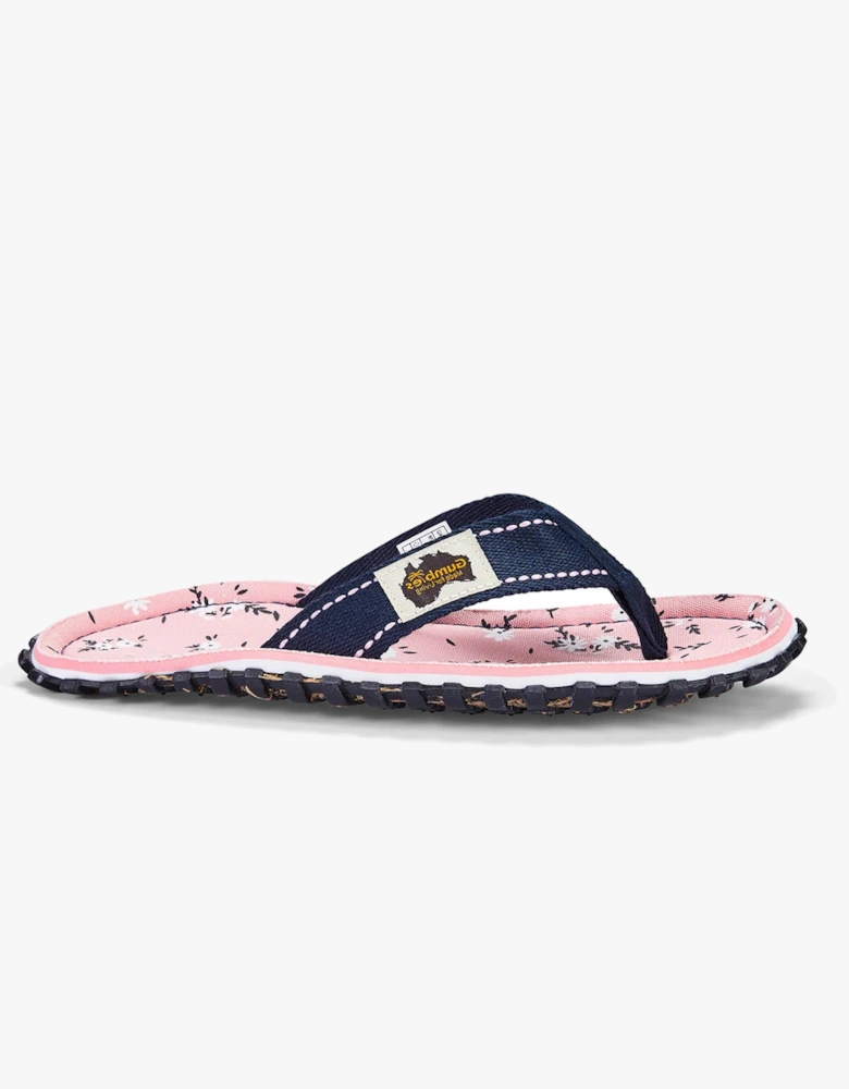 FFISL046 ISLANDER Ladies Flip-Flops Ditsy