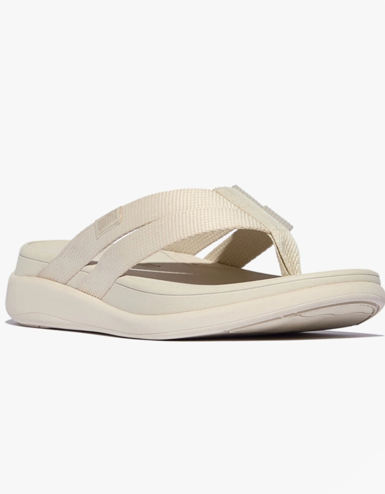 F-MODE GO Womens Flip Flops Paris Beige