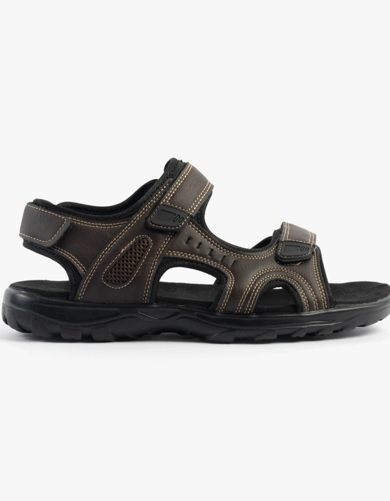 GAVIN Mens Sandals Brown