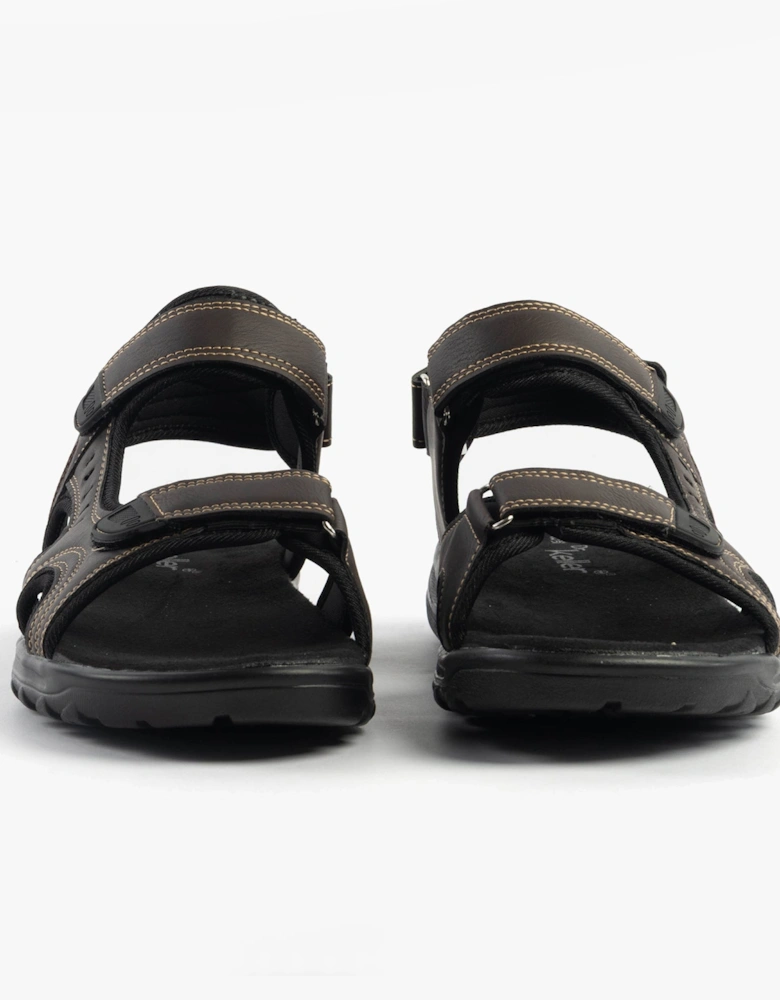 GAVIN Mens Sandals Brown