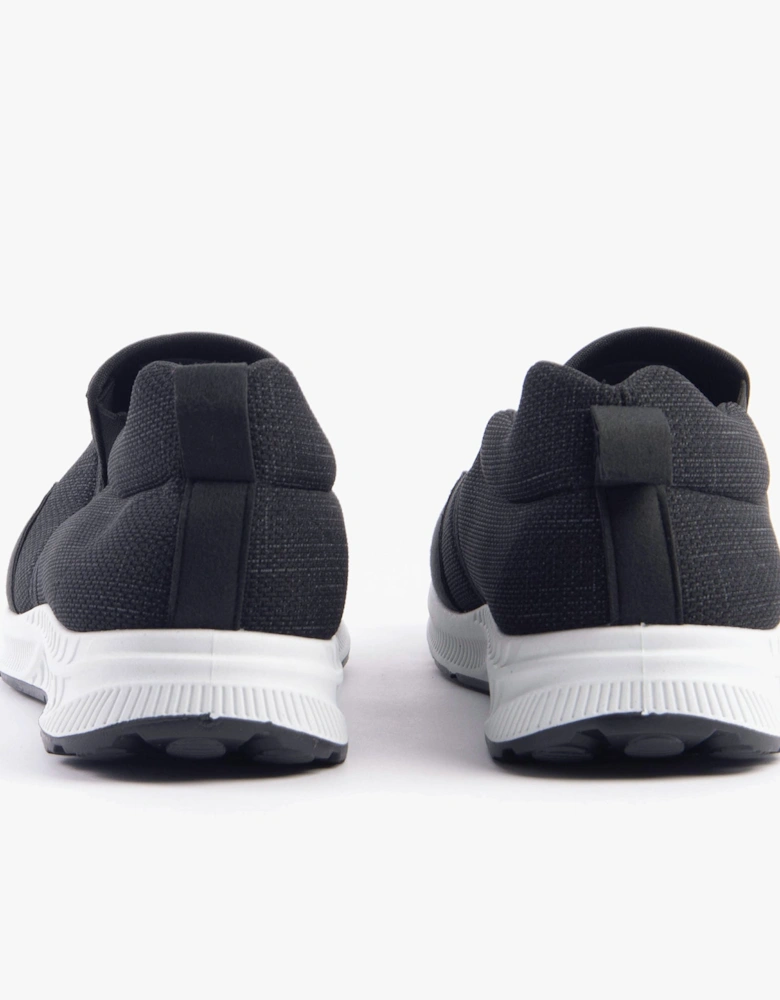 CRAIG Mens Wide-Fit Trainers Black