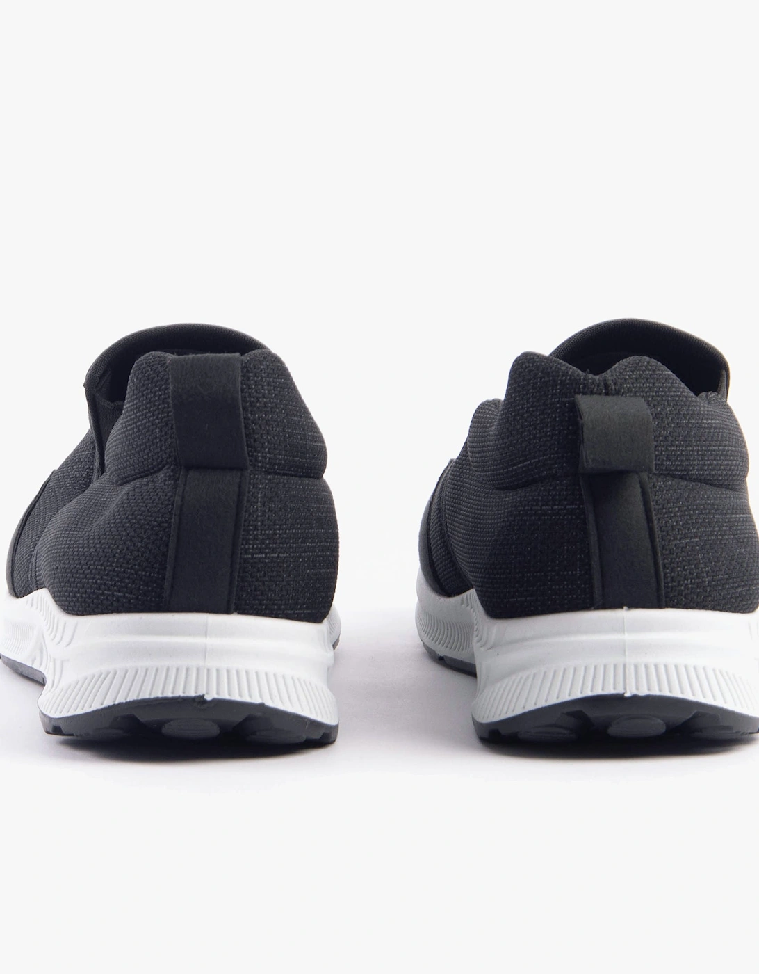 CRAIG Mens Wide-Fit Trainers Black