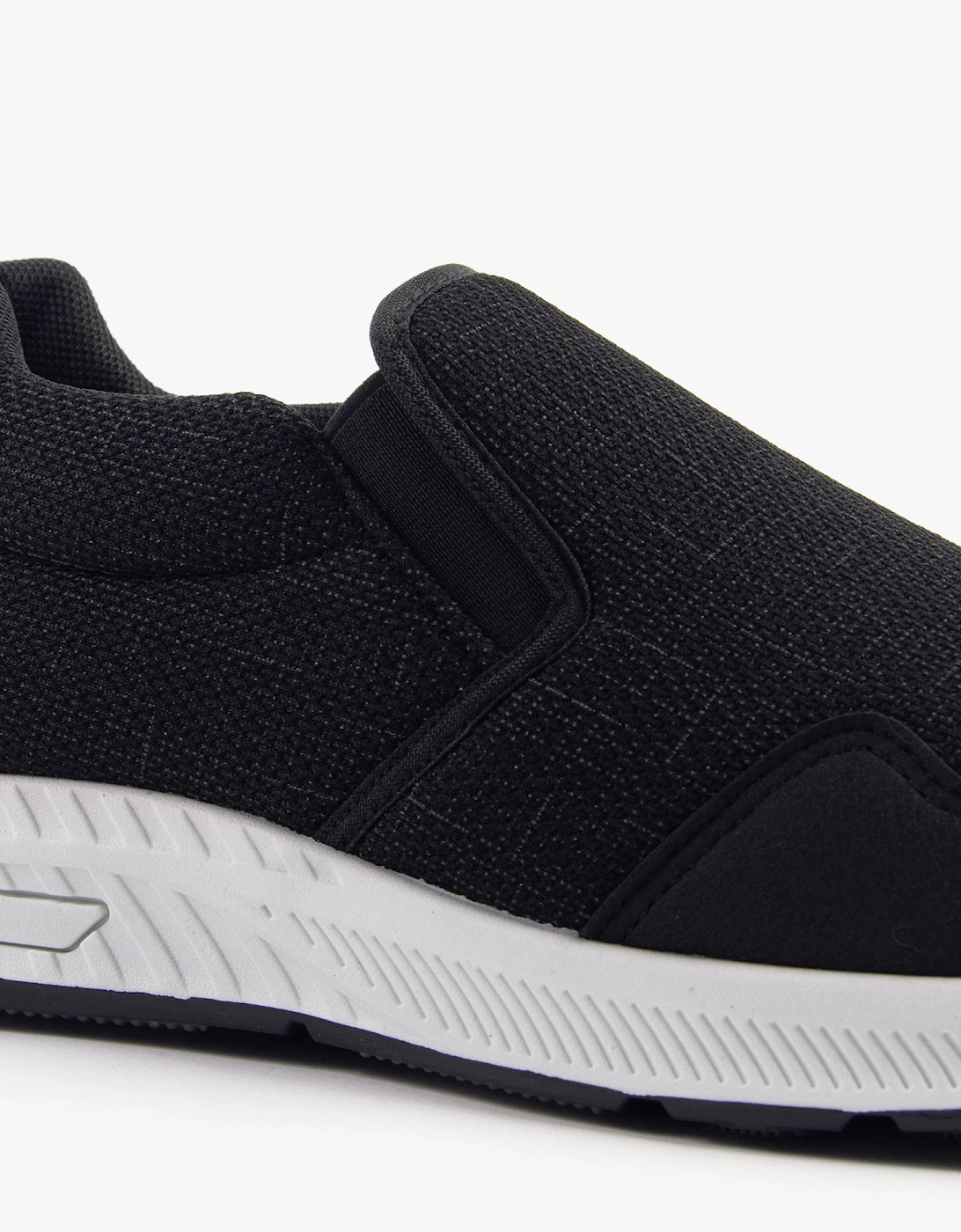 CRAIG Mens Wide-Fit Trainers Black