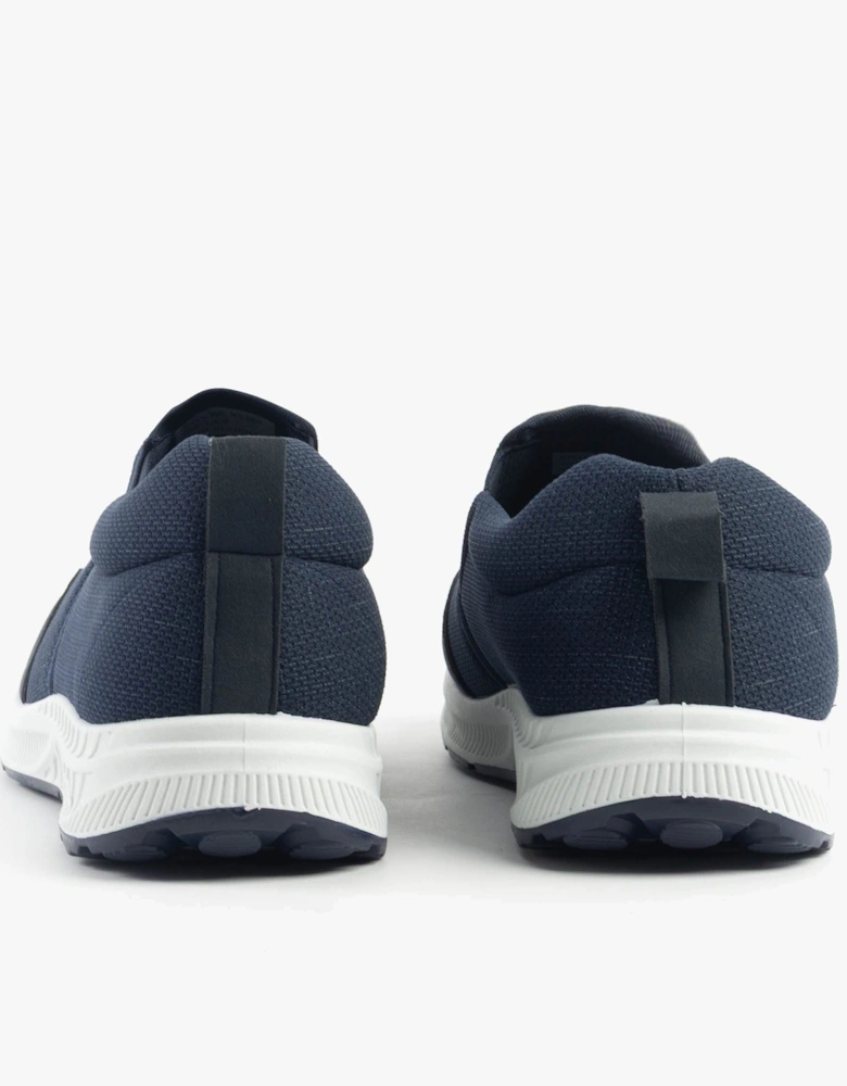 CRAIG Mens Wide-Fit Trainers Navy
