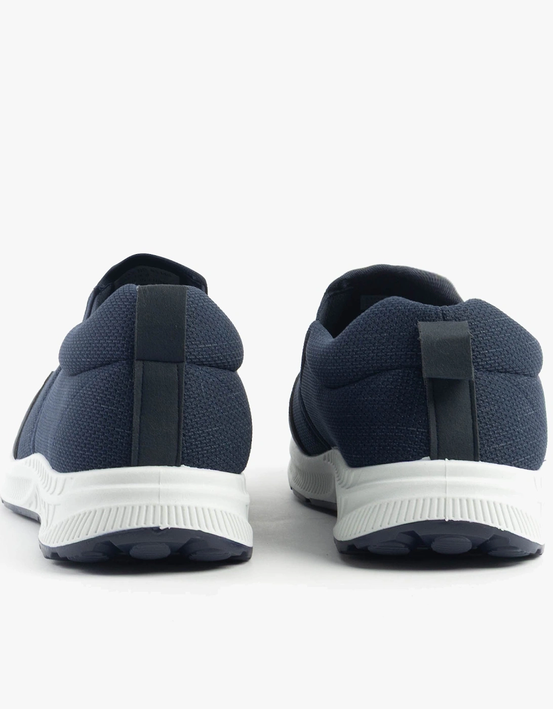 CRAIG Mens Wide-Fit Trainers Navy