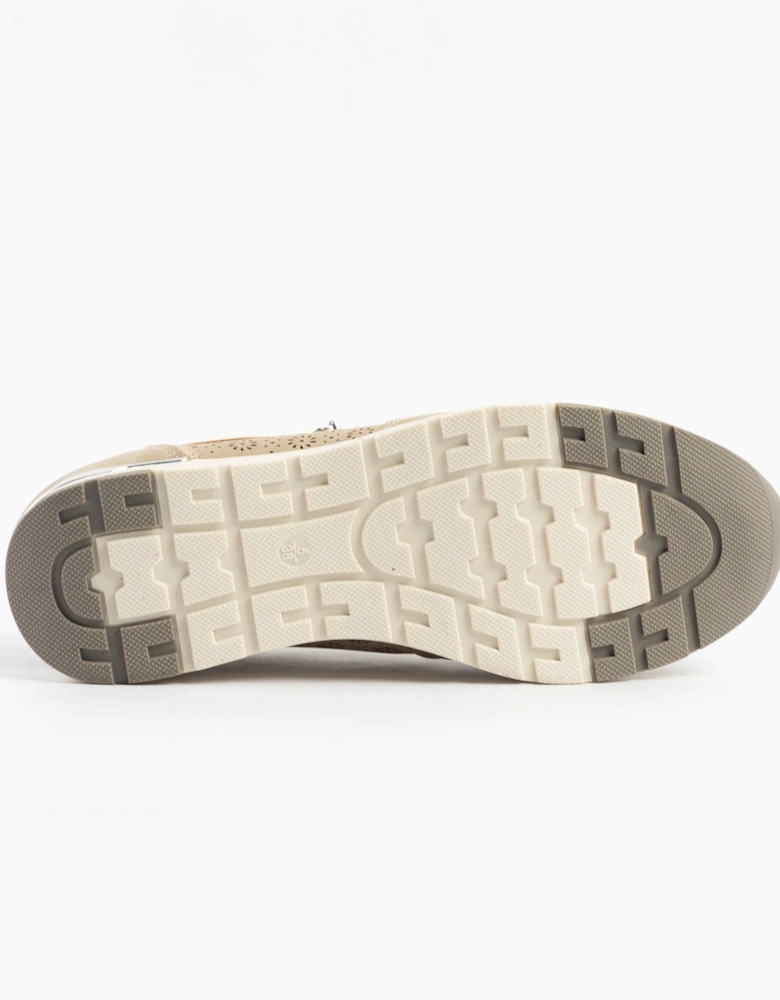 BARBARA Womens Trainers Beige