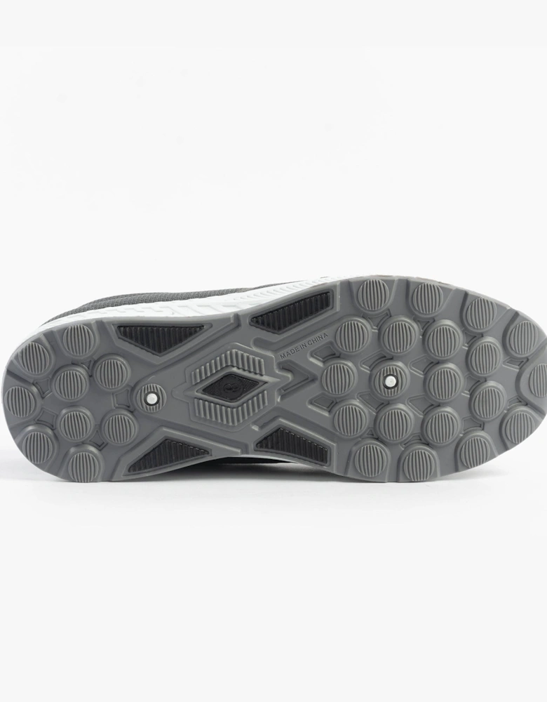 CRAIG Mens Wide-Fit Trainers Grey