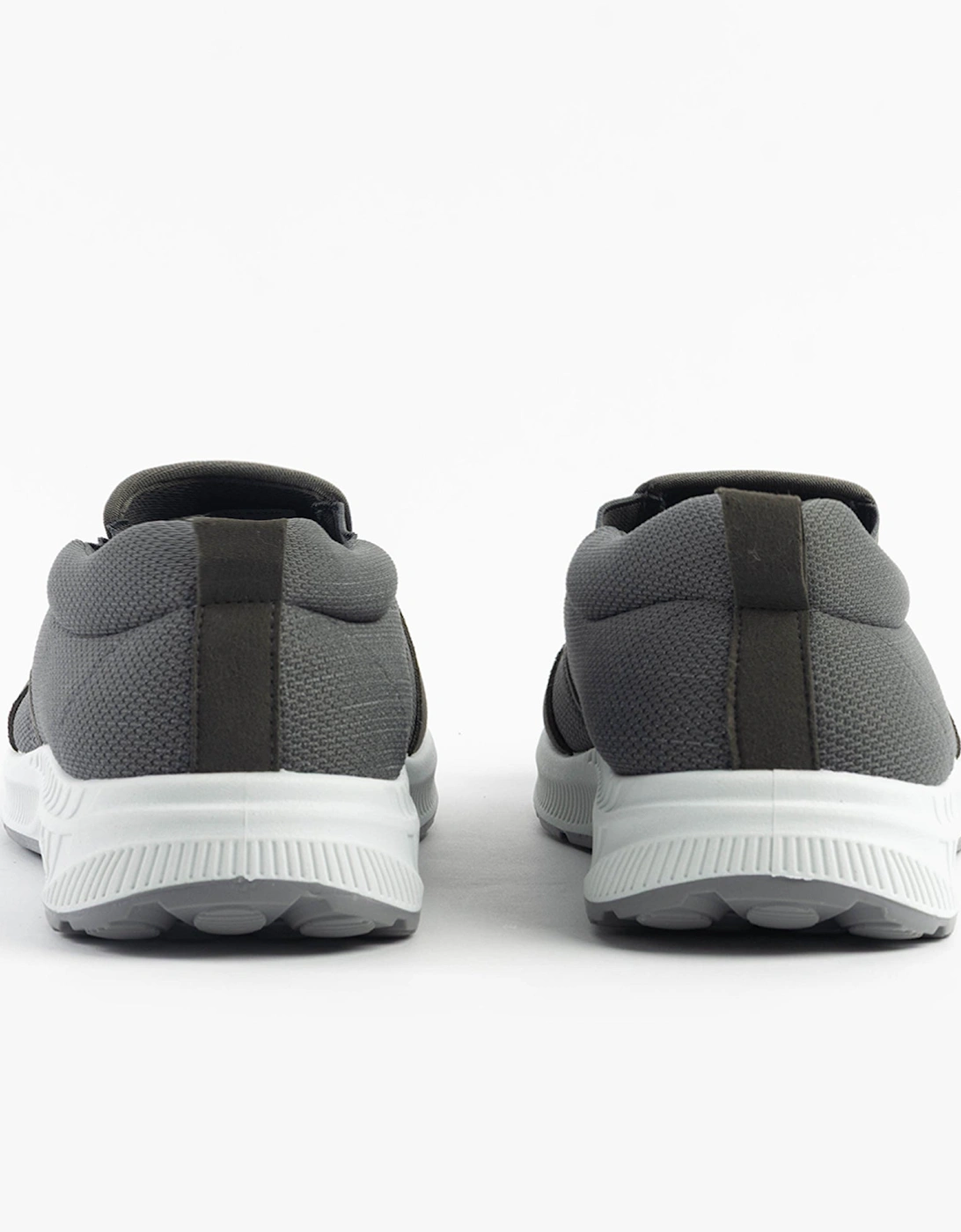 CRAIG Mens Wide-Fit Trainers Grey