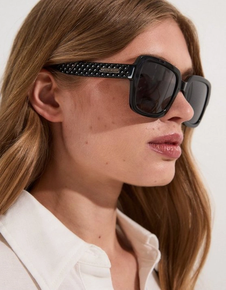 Black Square Sunglasses