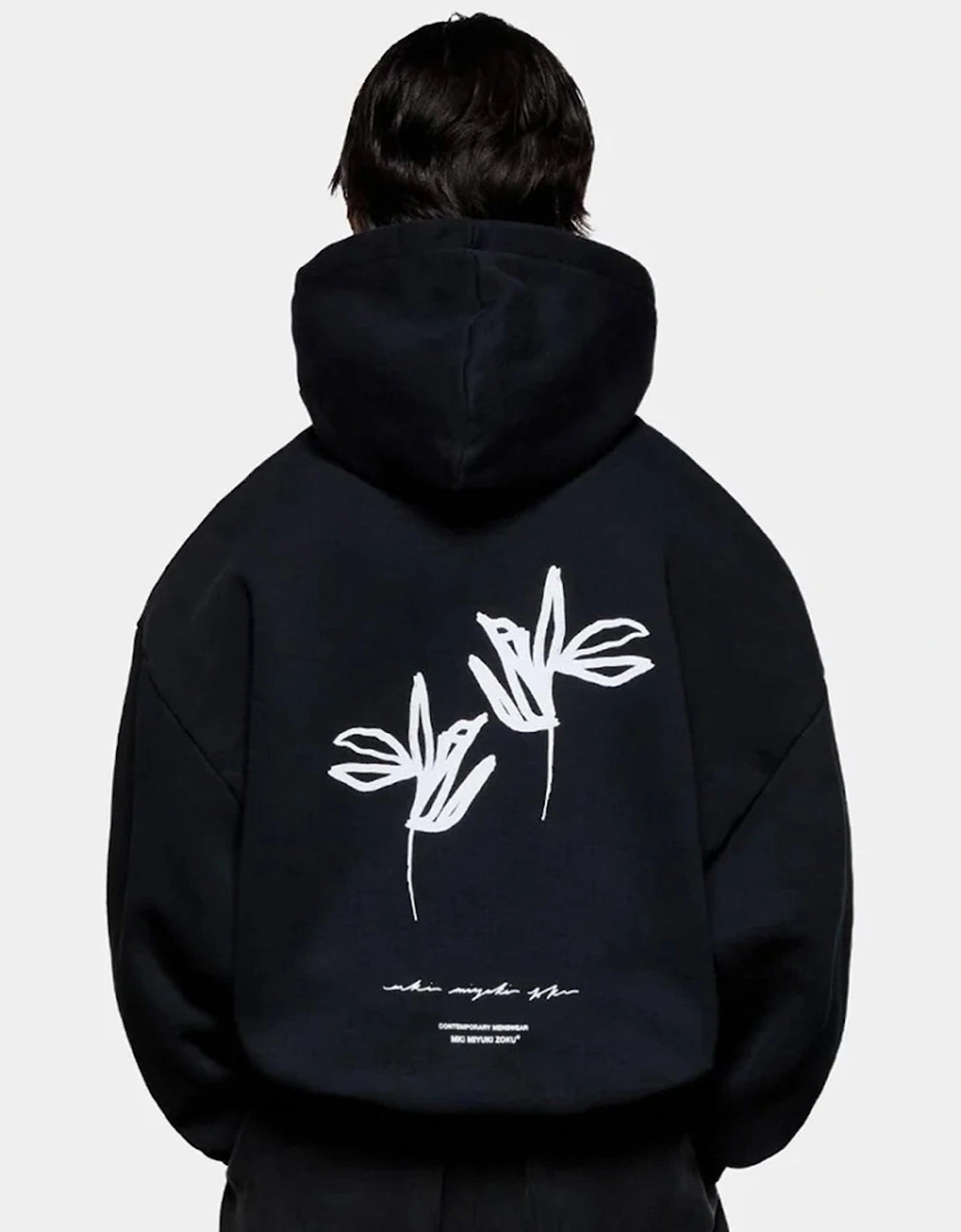 Ink Flower Hoodie, 5 of 4