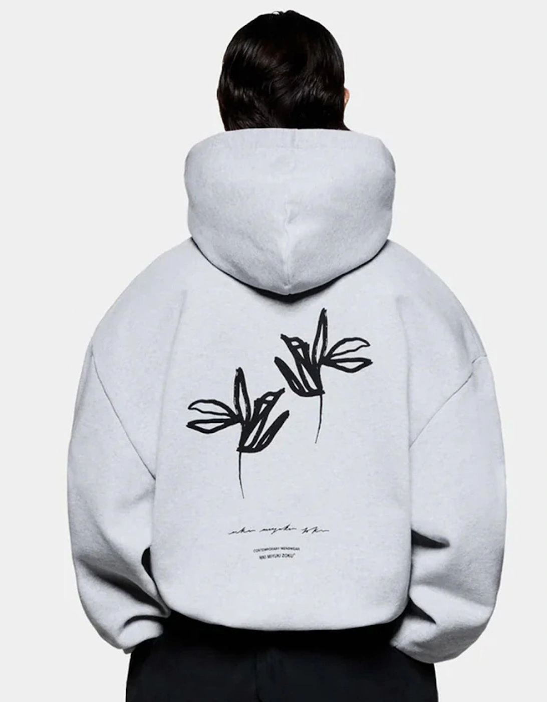 Ink Flower Hoodie, 4 of 3