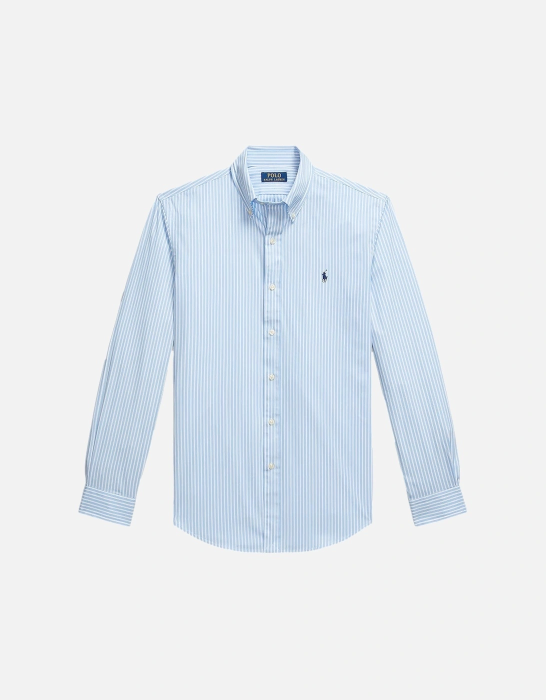 LS Poplin Sport Shirt 018 Austin Blue White, 4 of 3