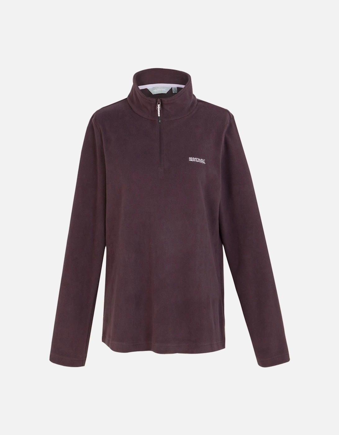 Regatta Women's Purple Great Outdoors / Sweetheart 1/4 Zip Fleece Top - : Size 18