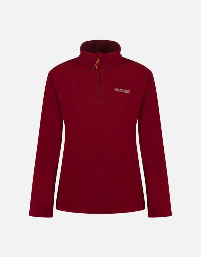 Great Outdoors Womens/Ladies Sweetheart 1/4 Zip Fleece Top