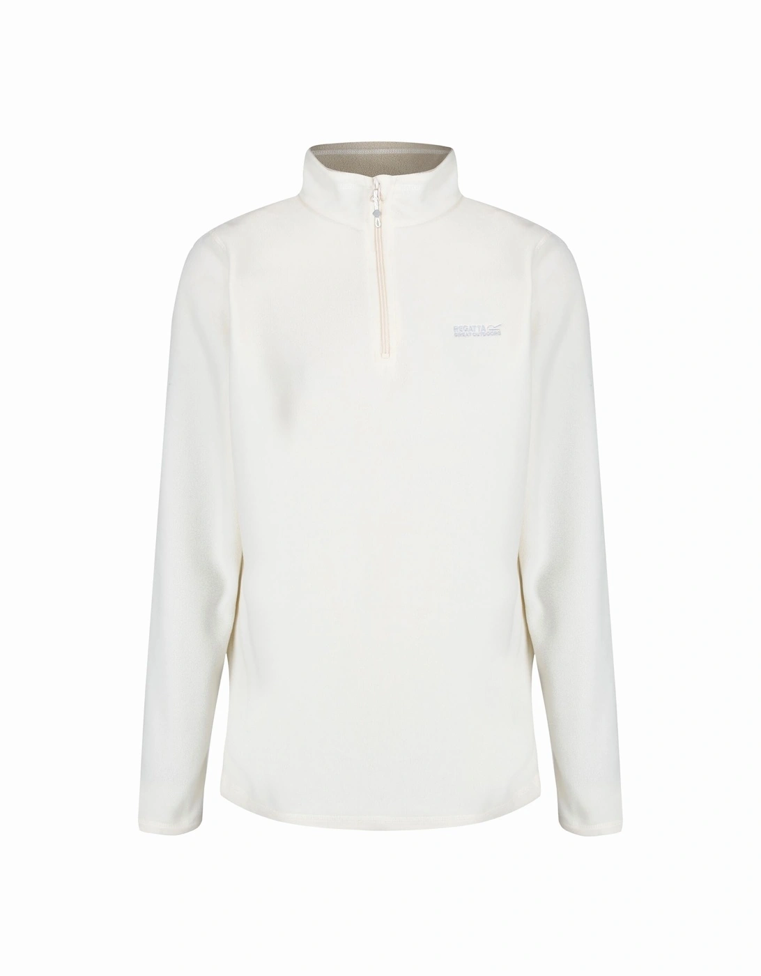 Regatta Women's White Great Outdoors / Sweetheart 1/4 Zip Fleece Top - : Size 18