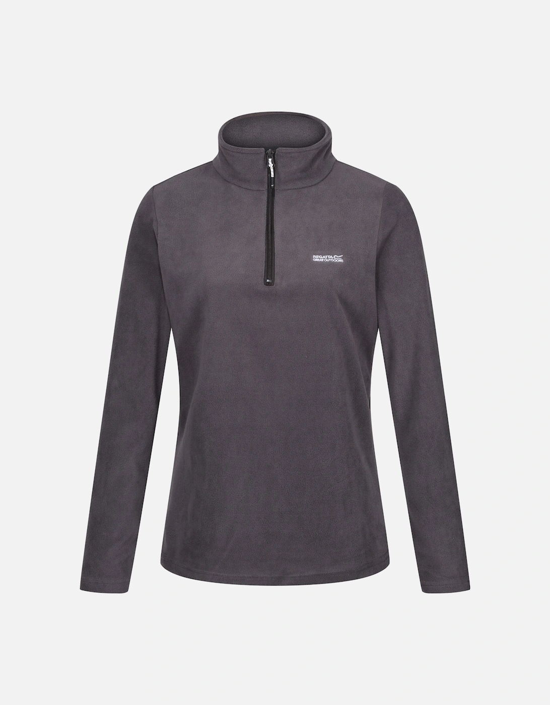 Regatta Women's Grey Great Outdoors / Sweetheart 1/4 Zip Fleece Top - : Size 18