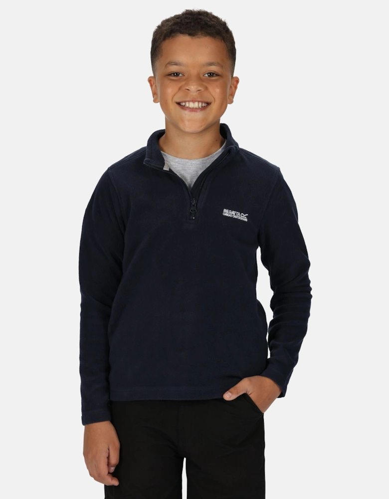 Great Outdoors Childrens/Kids Hot Shot II Half Zip Fleece Top
