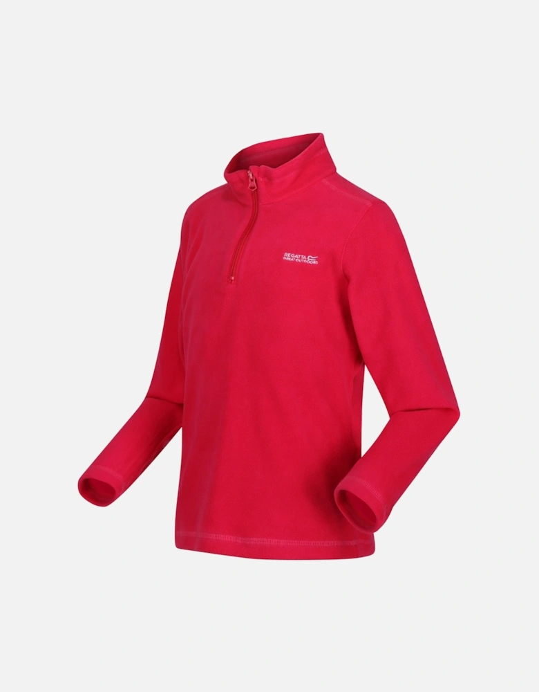 Great Outdoors Childrens/Kids Hot Shot II Half Zip Fleece Top