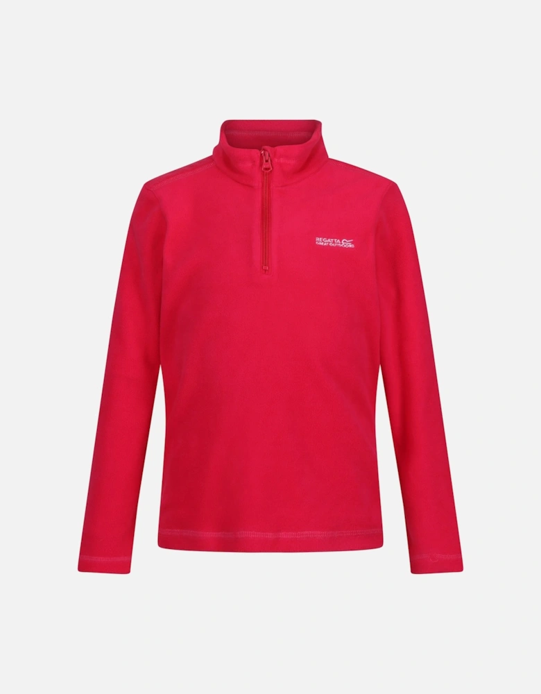 Great Outdoors Childrens/Kids Hot Shot II Half Zip Fleece Top