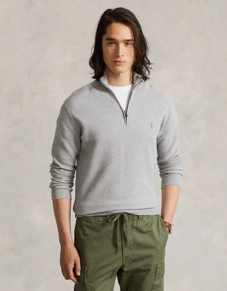 Cotton Pullover 002 Andover Heather