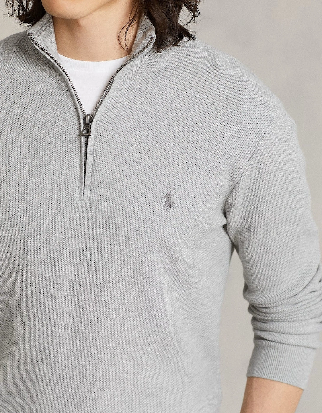 Cotton Pullover 002 Andover Heather