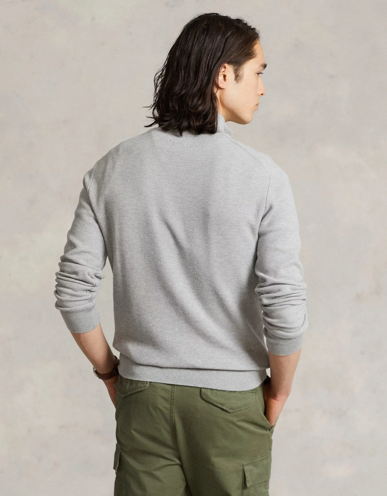 Cotton Pullover 002 Andover Heather