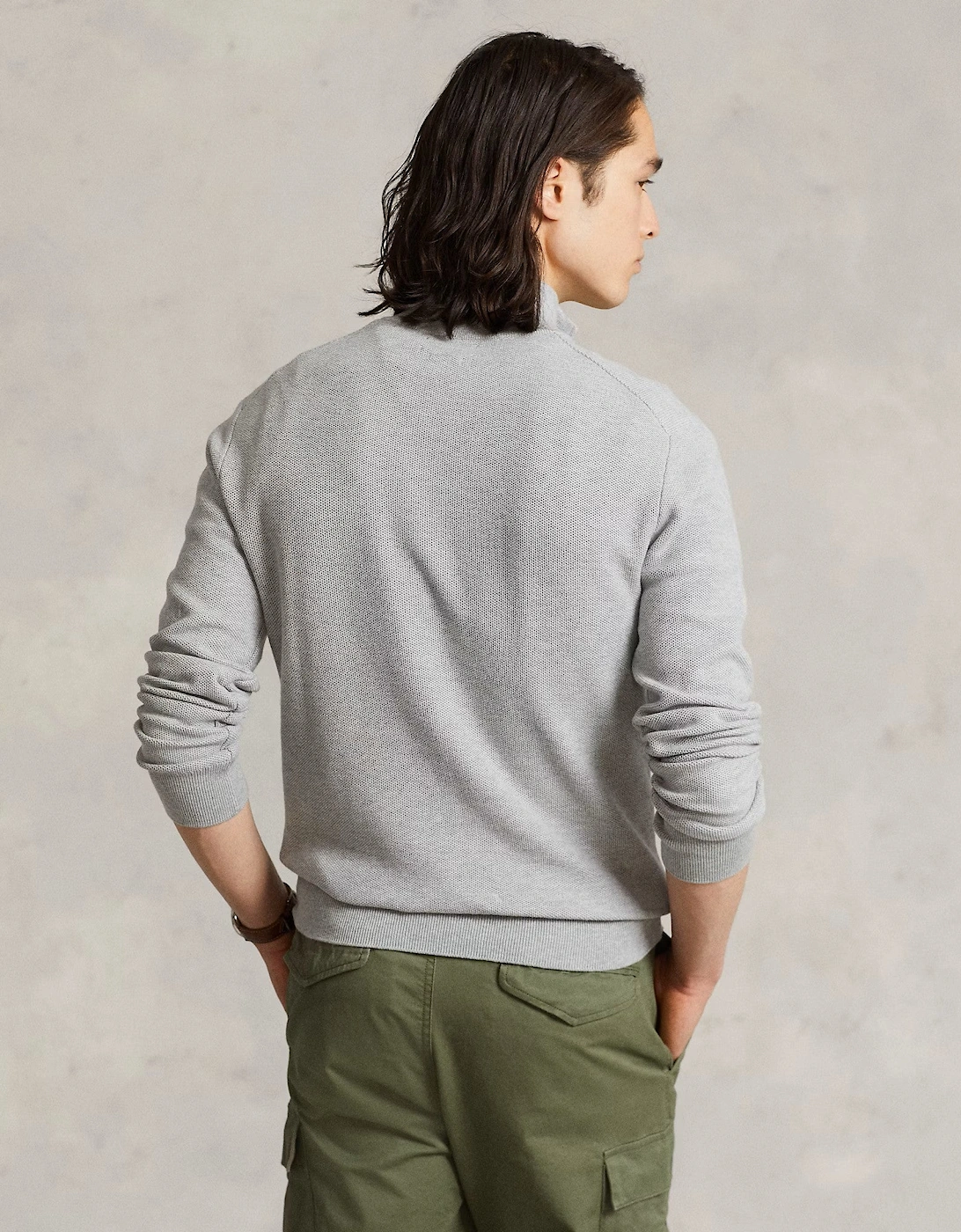 Cotton Pullover 002 Andover Heather