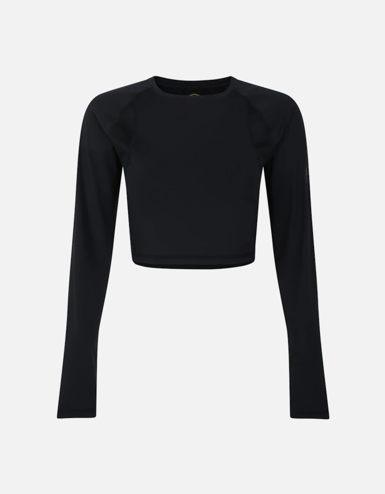 Pro Training Cropped LS Top