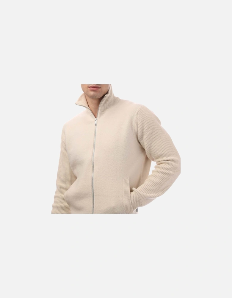 H-Emeraviglio Full-Zip Cardigan