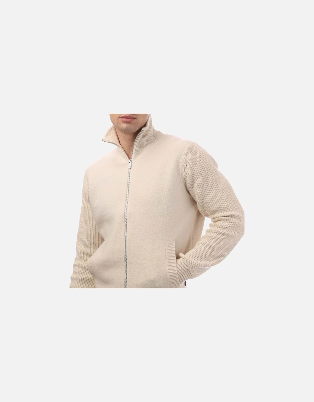 H-Emeraviglio Full-Zip Cardigan