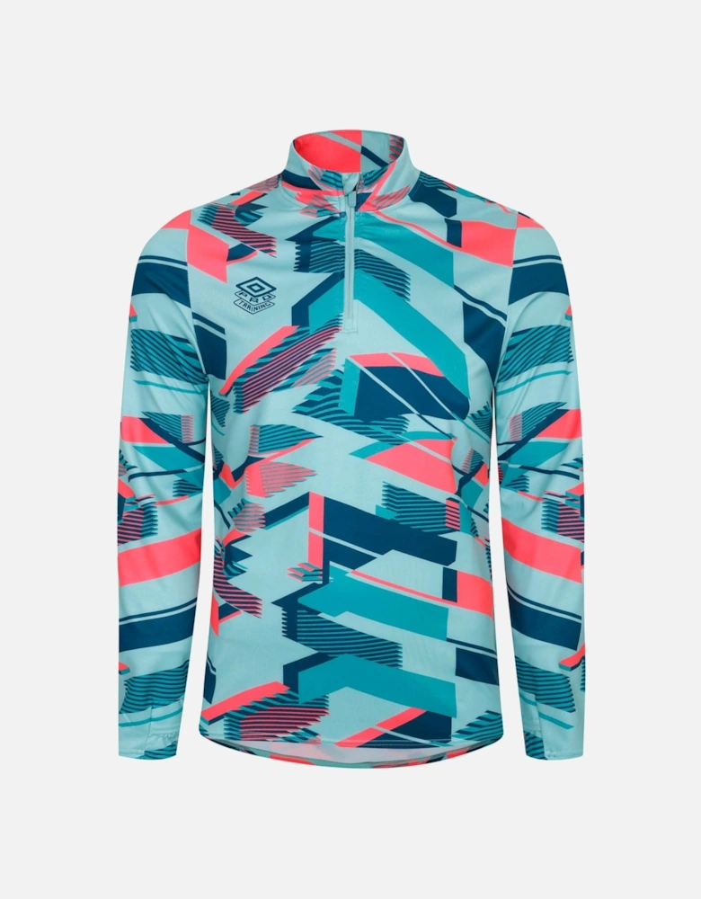 Premier Graphic Warm Up Mid Layer Top