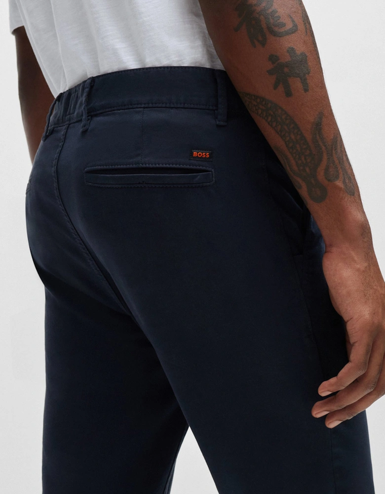 Satin Chino_slim Trousers