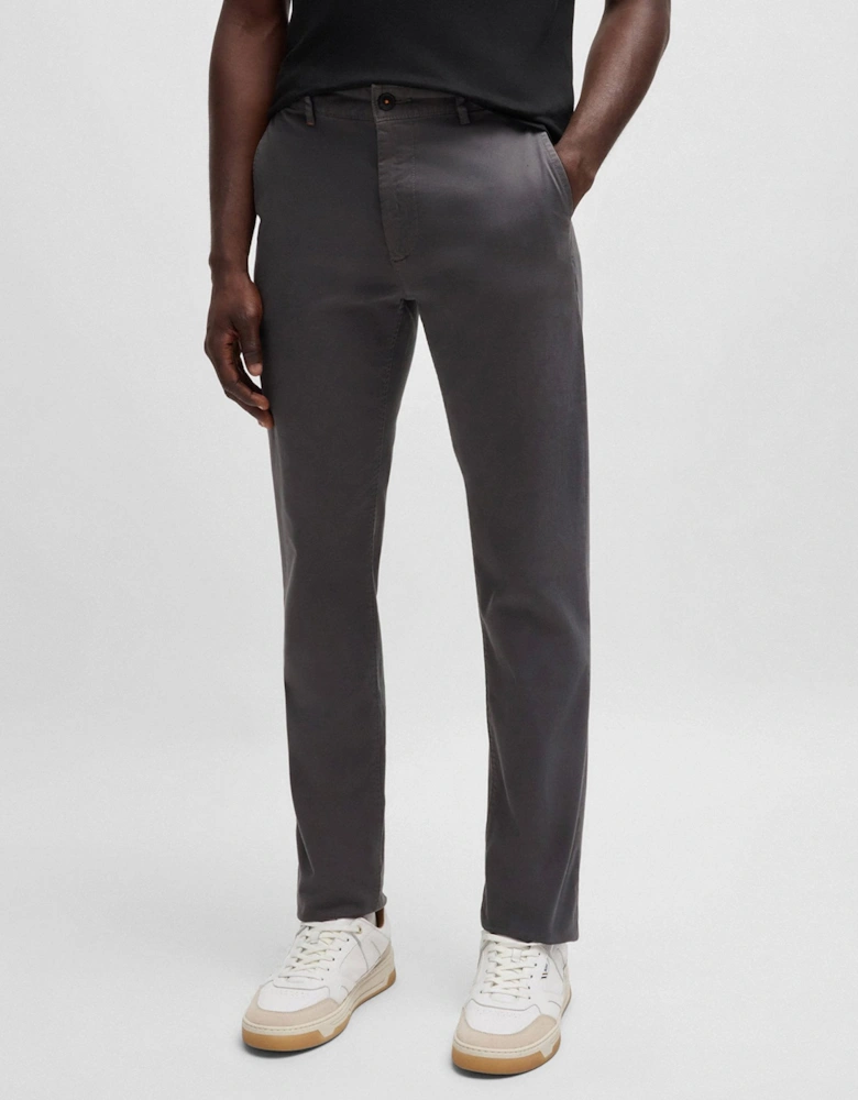 Satin Chino_slim Trousers