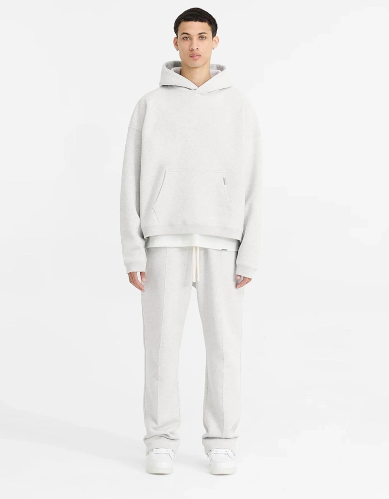 Oversized Initial Boxy Hoodie