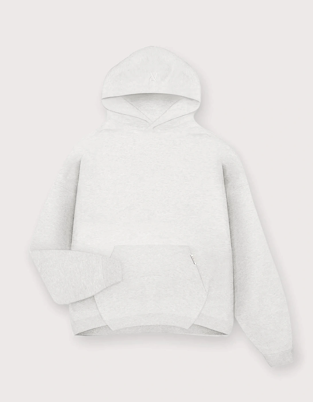 Oversized Initial Boxy Hoodie