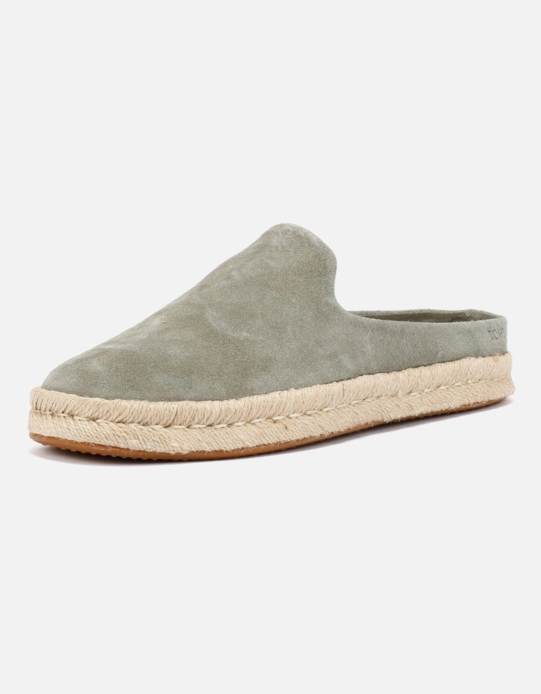 Santiago Suede Men's Vetiver Grey Mules
