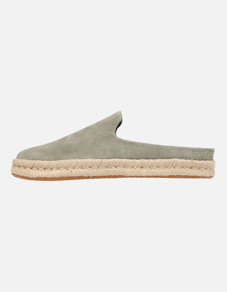 Santiago Suede Men's Vetiver Grey Mules