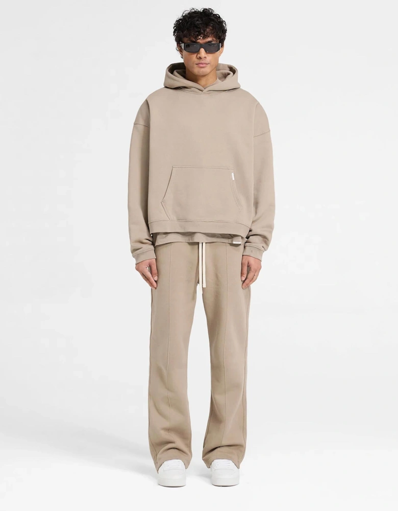 Oversized Initial Boxy Hoodie