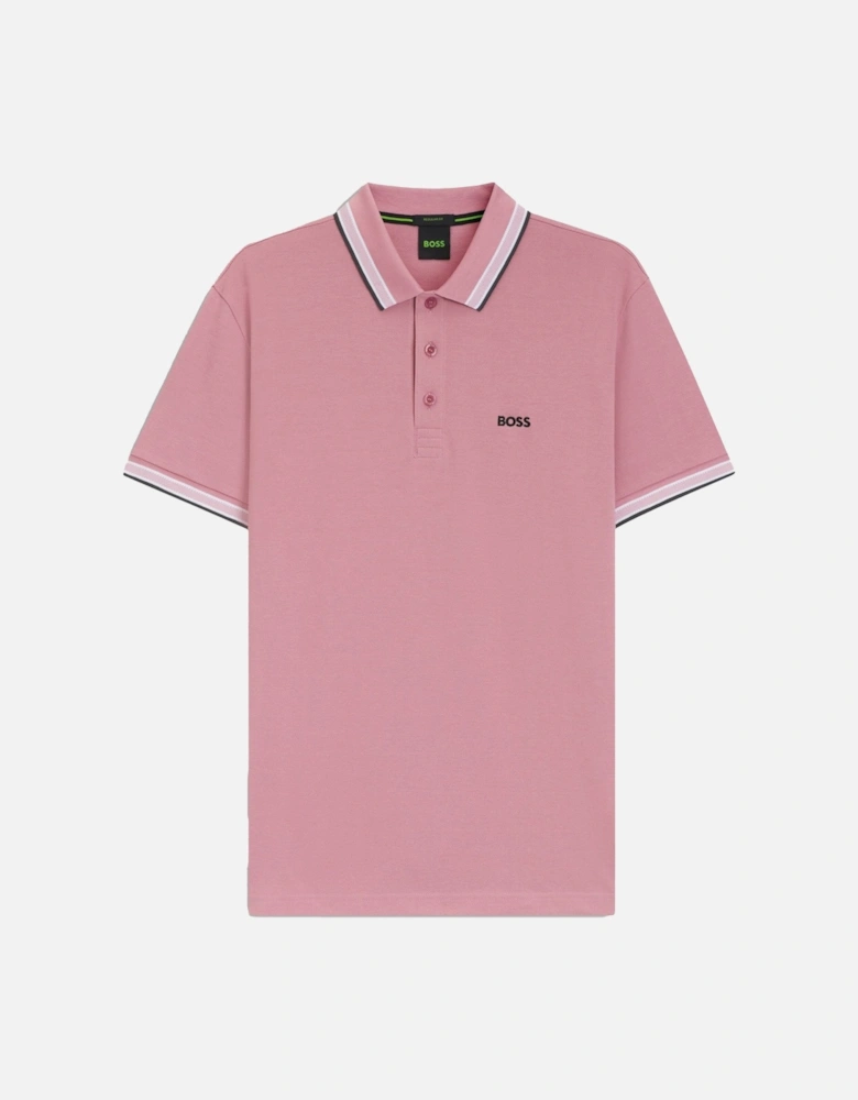 BOSS Paddy Piqué Polo Shirt Light Pink