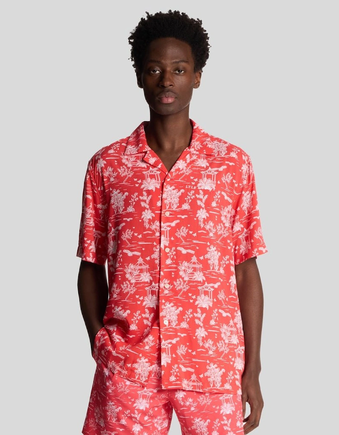 Botanical Garden Print Resort Shirt, 5 of 4