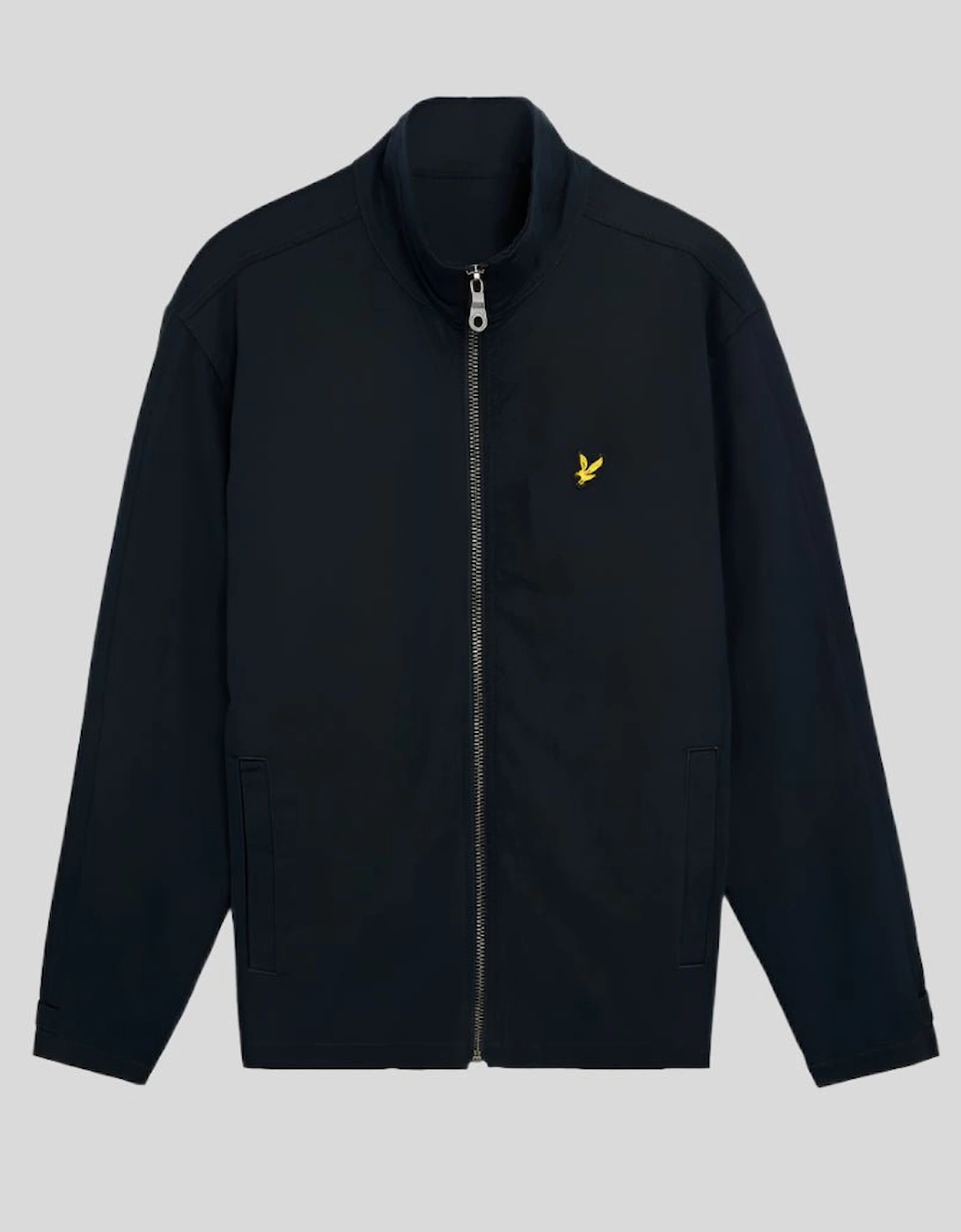 High Neck Twill Jacket