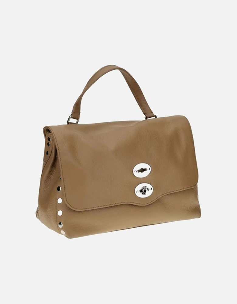 Postina Daily Leather Shoulder Bag Women - Brown
