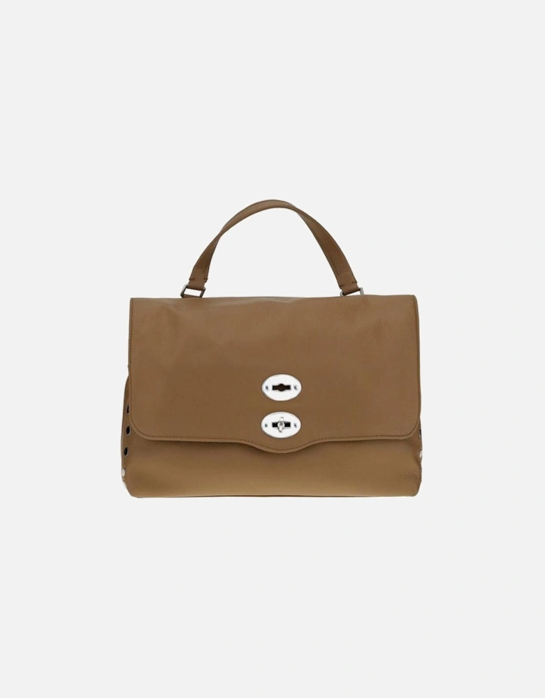 Postina Daily Leather Shoulder Bag Women - Brown