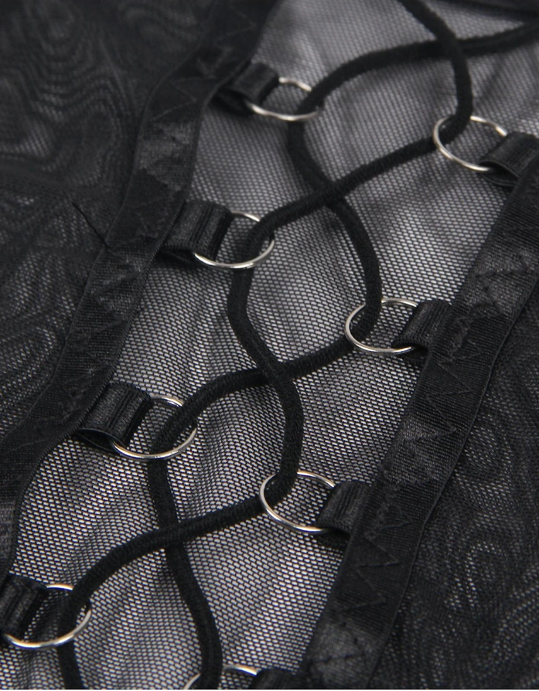 YX868 Three Piece Bra Set Women - Black