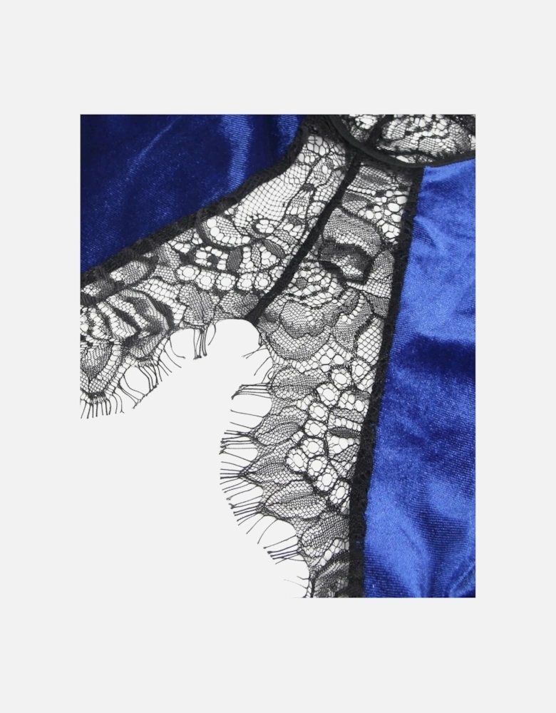 Romantic Babydoll Lace by Women - Blue
